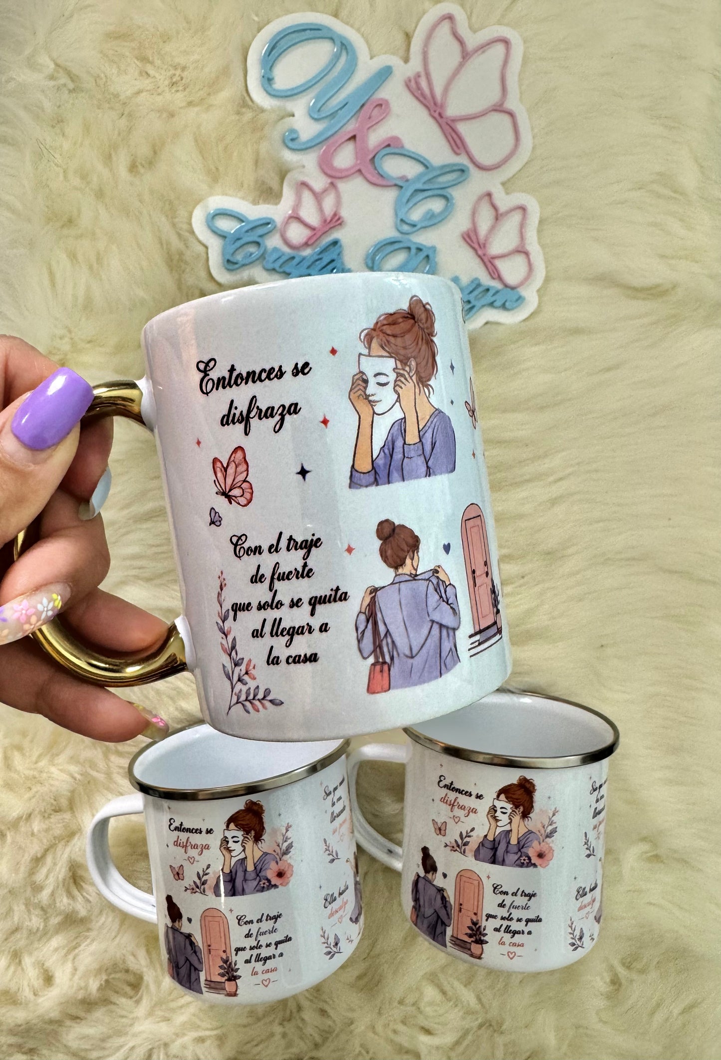 La Niña Que Fui Mug 12oz | Taza de Cerámica