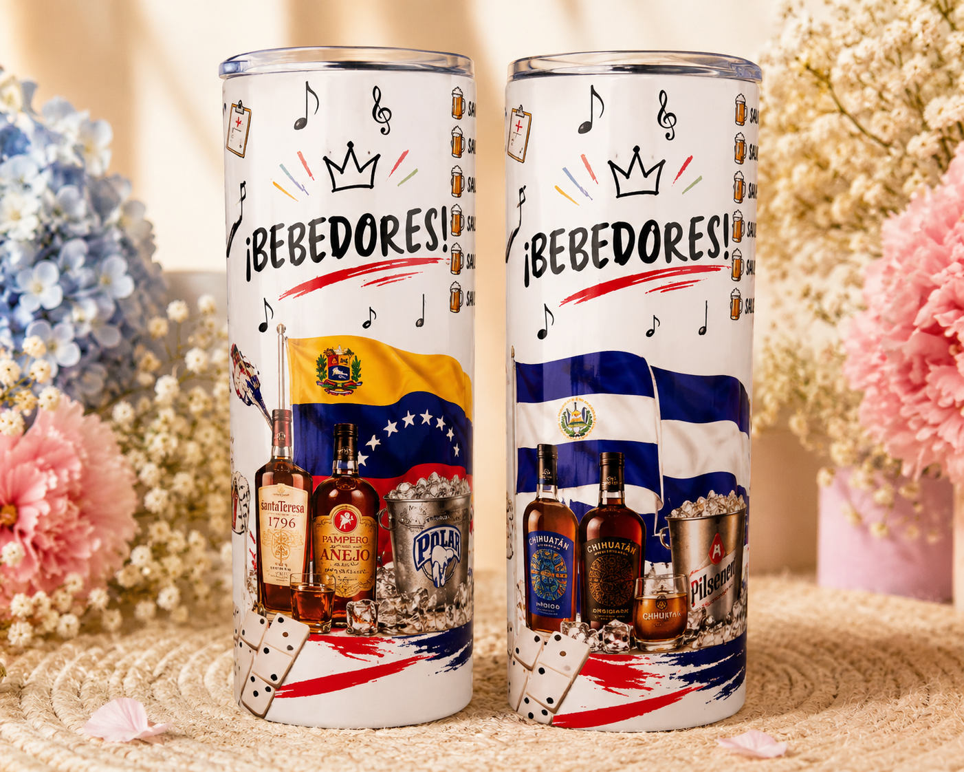 Somos Bebedores | El Salvador & Venezuela | 20 oz Tumbler