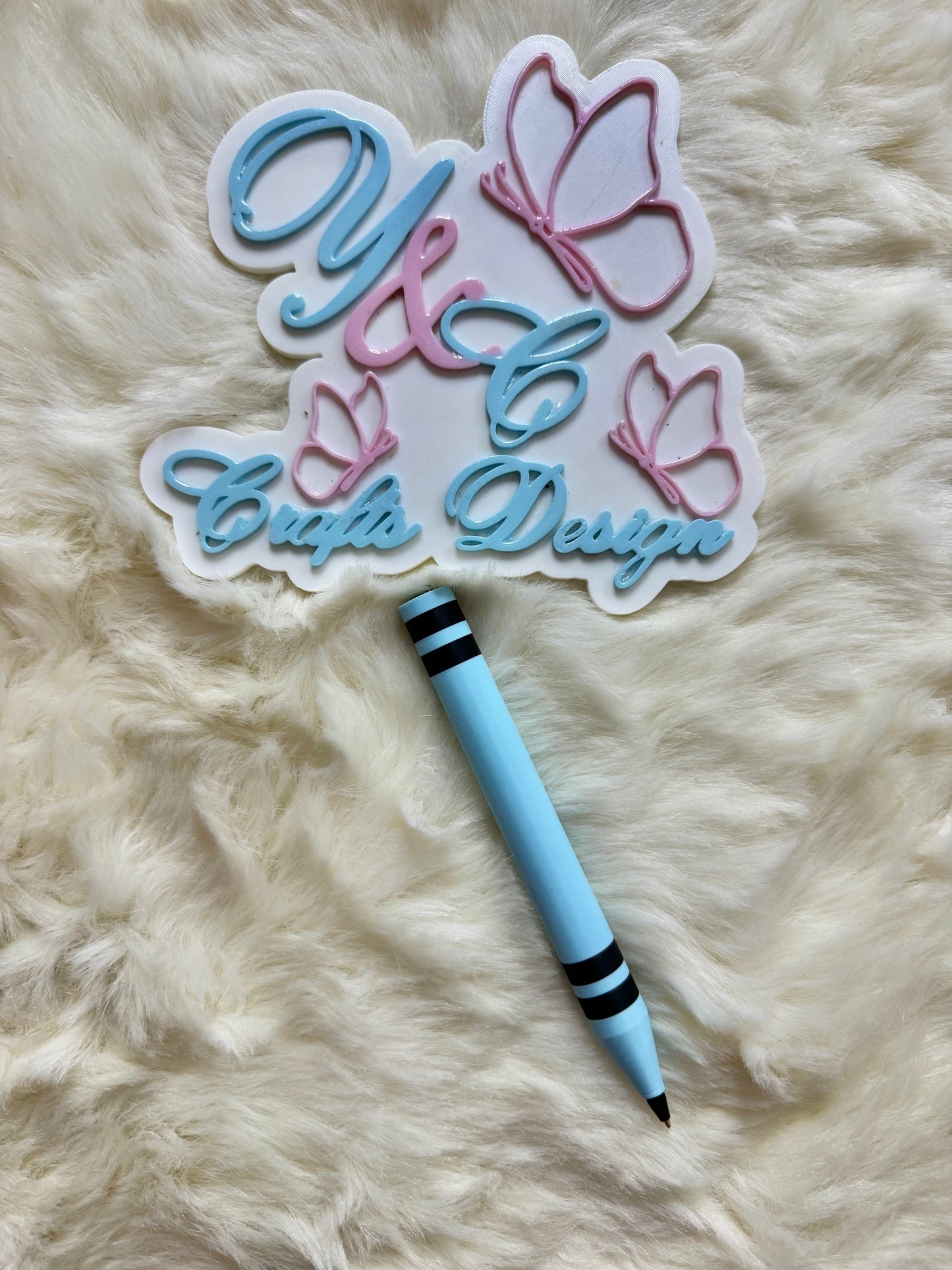 Jumbo Crayon Pen – 3D Printed Crayon Shaped Pen