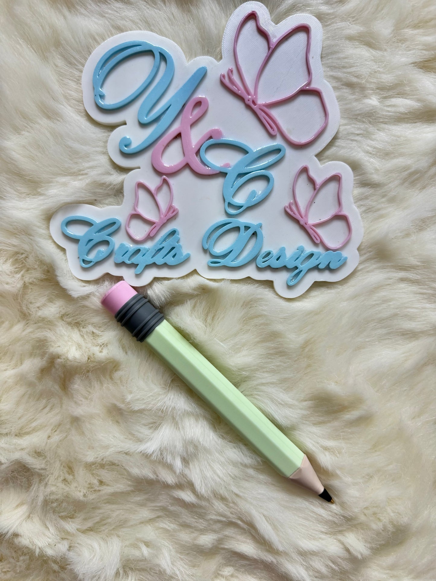 Jumbo Pencil Pen – 3D Printed Pencil-Shaped Pen Back to School