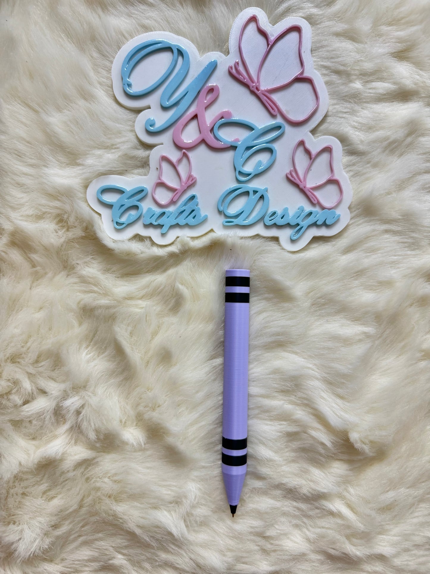 Jumbo Crayon Pen – 3D Printed Crayon Shaped Pen