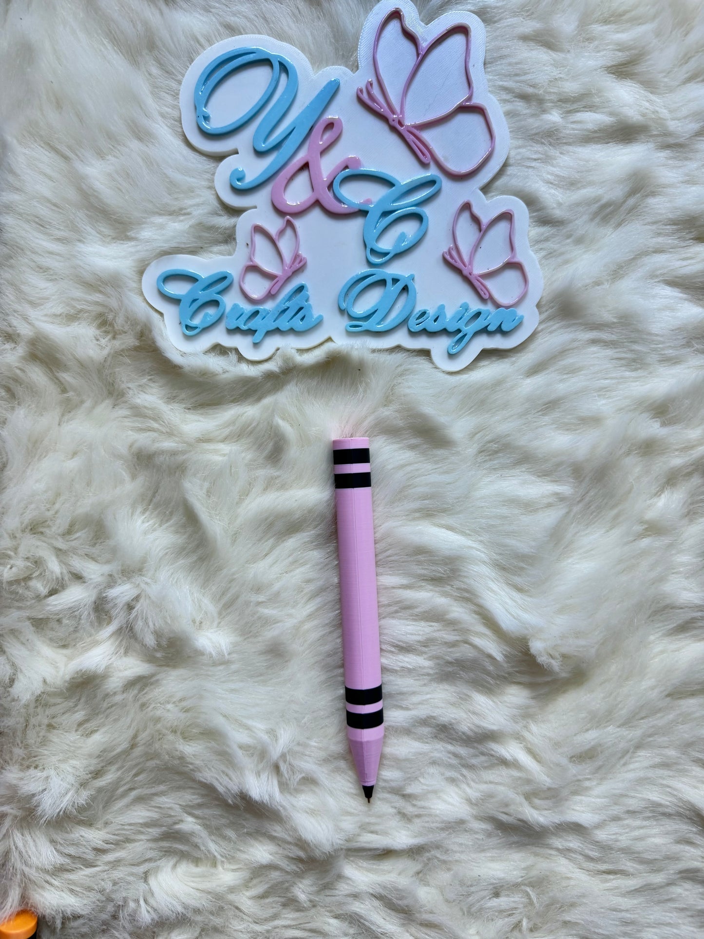 Jumbo Crayon Pen – 3D Printed Crayon Shaped Pen