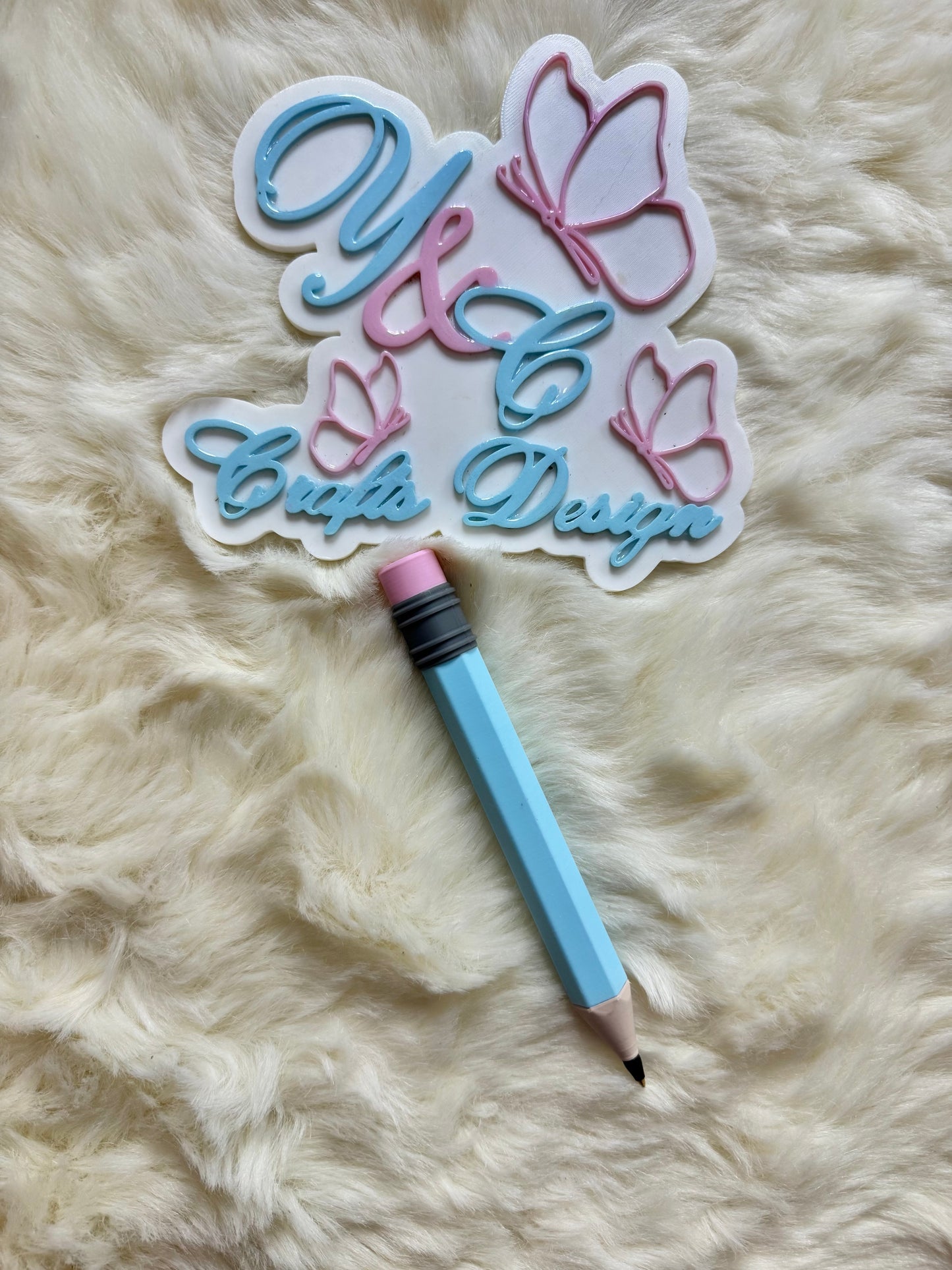 Jumbo Pencil Pen – 3D Printed Pencil-Shaped Pen Back to School