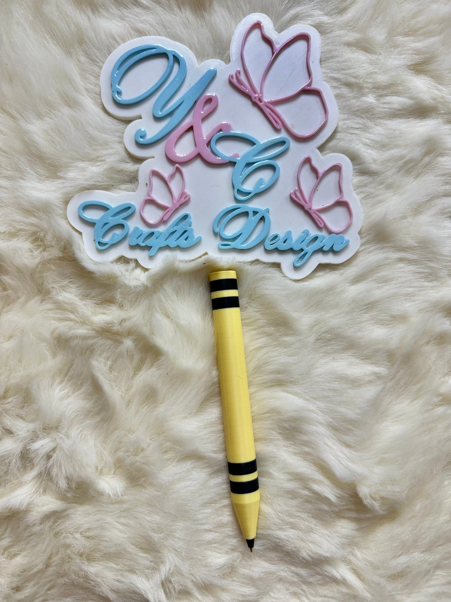 Jumbo Crayon Pen – 3D Printed Crayon Shaped Pen