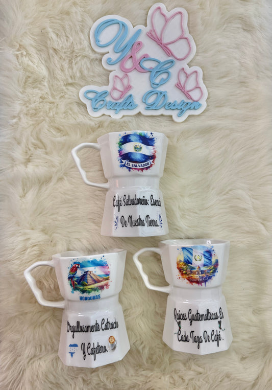 Taza Estilo Greca – Edición Latinoamérica (El Salvador, Guatemala & Honduras)