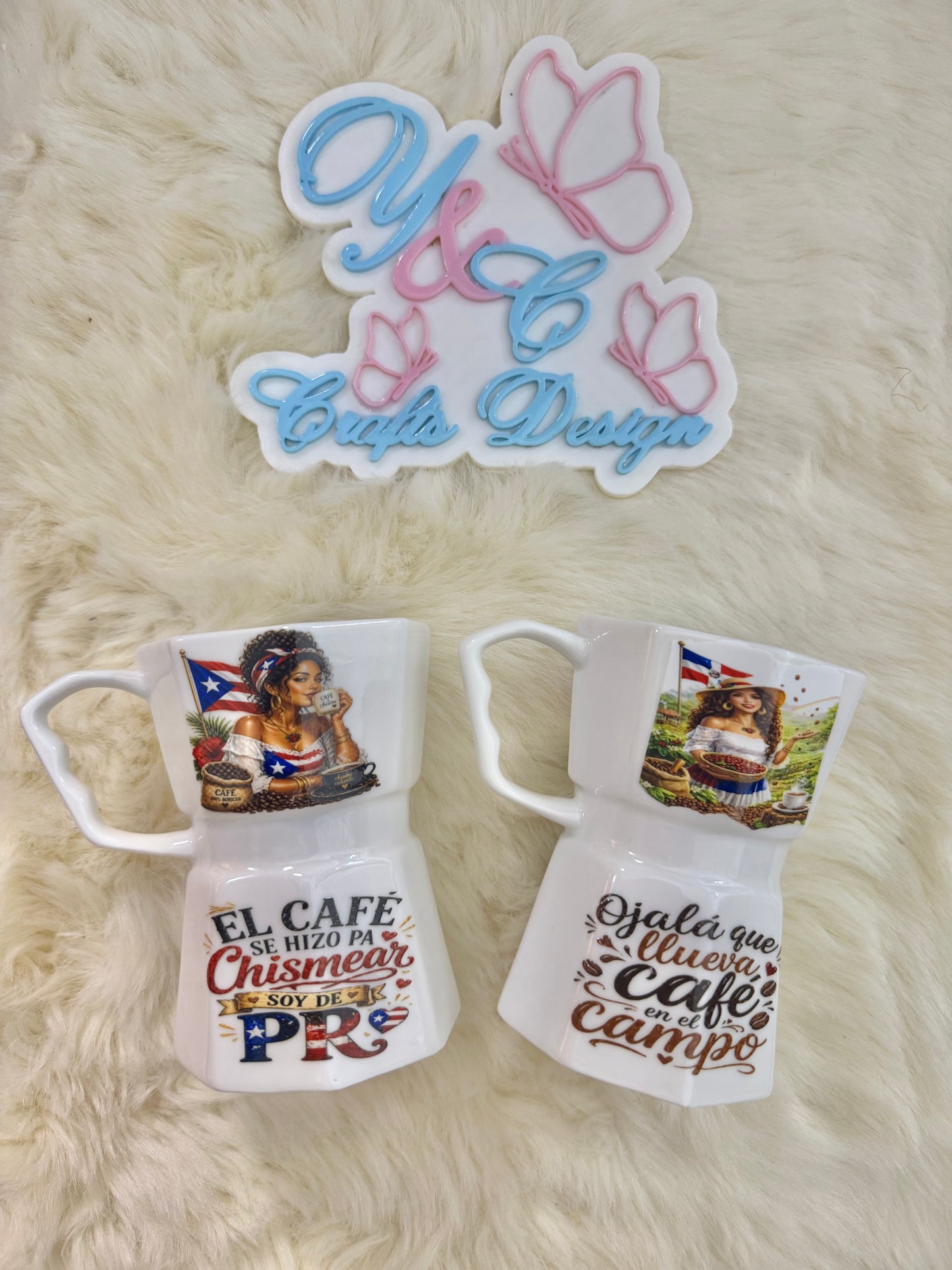 Taza Estilo Greca – Dominican & Puerto Rican Coffee Collection
