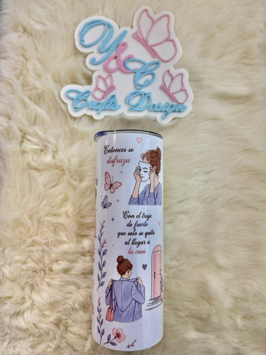 La Niña Que Fui Tumbler 20oz | Vaso Térmico