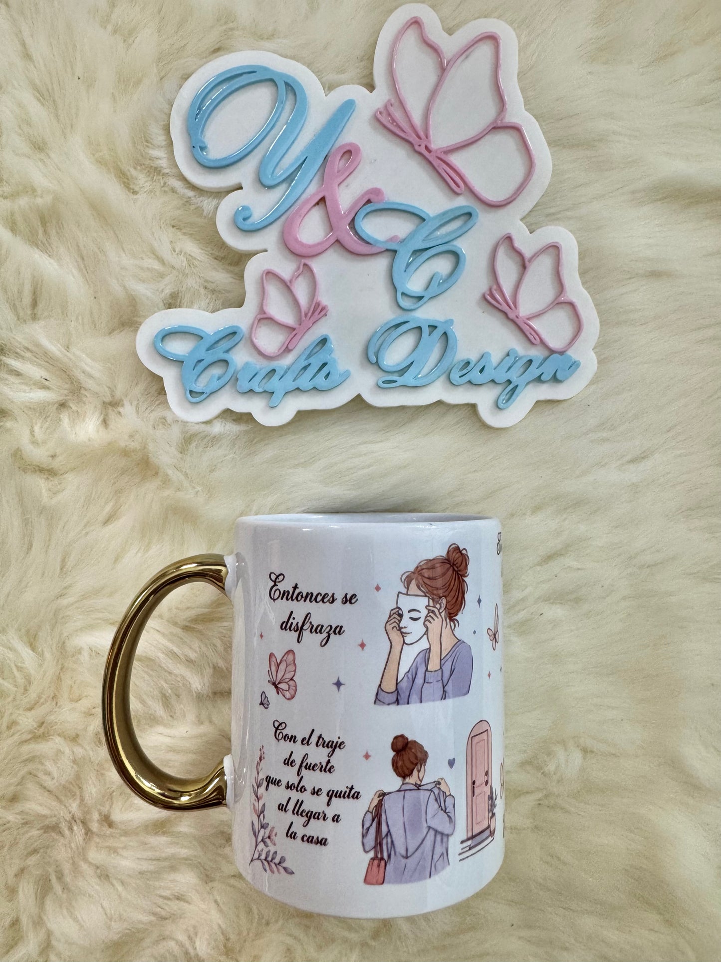 La Niña Que Fui Mug 12oz | Taza de Cerámica