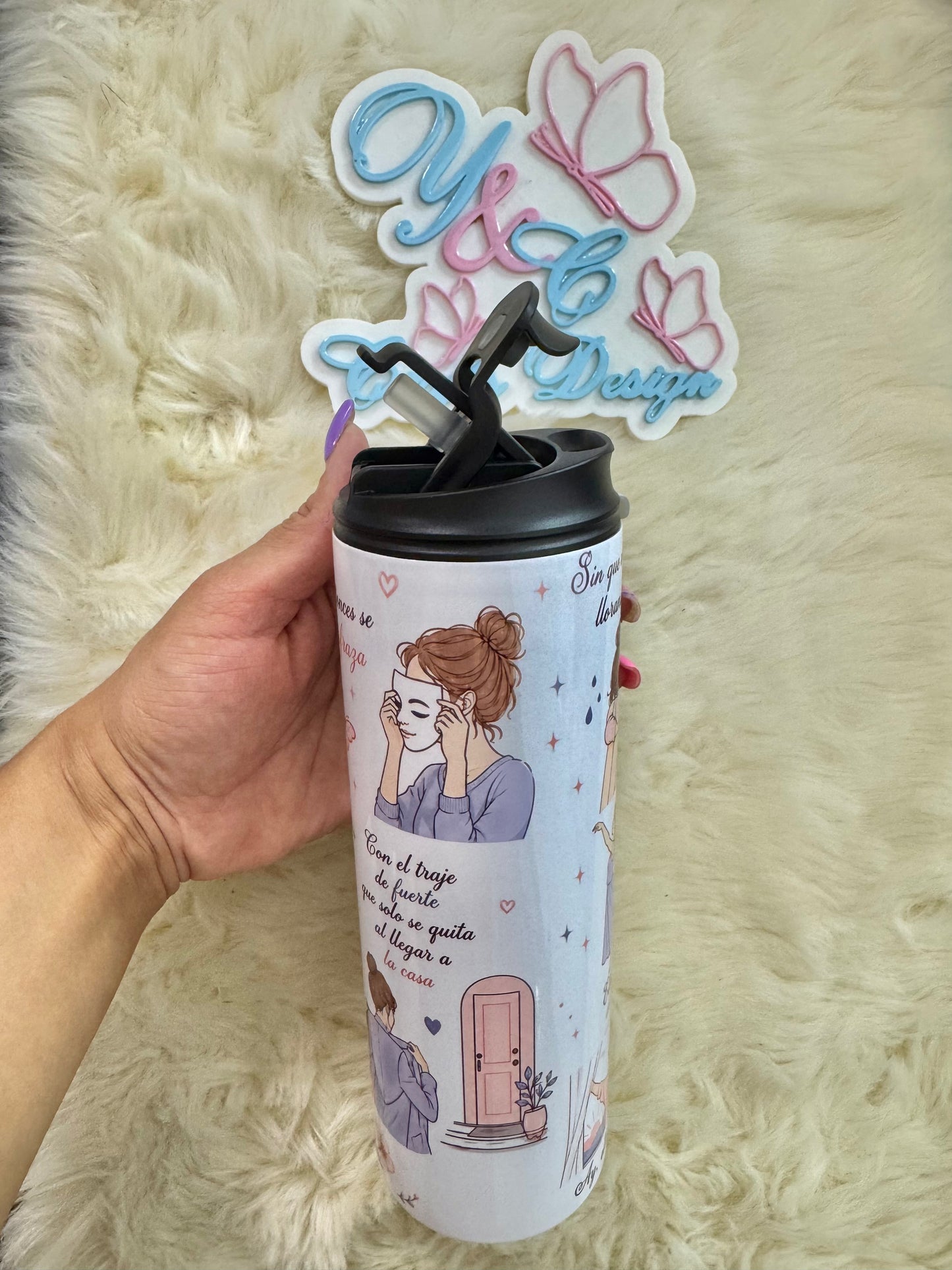 La Niña Que Fui Tumbler 20oz | Vaso Térmico