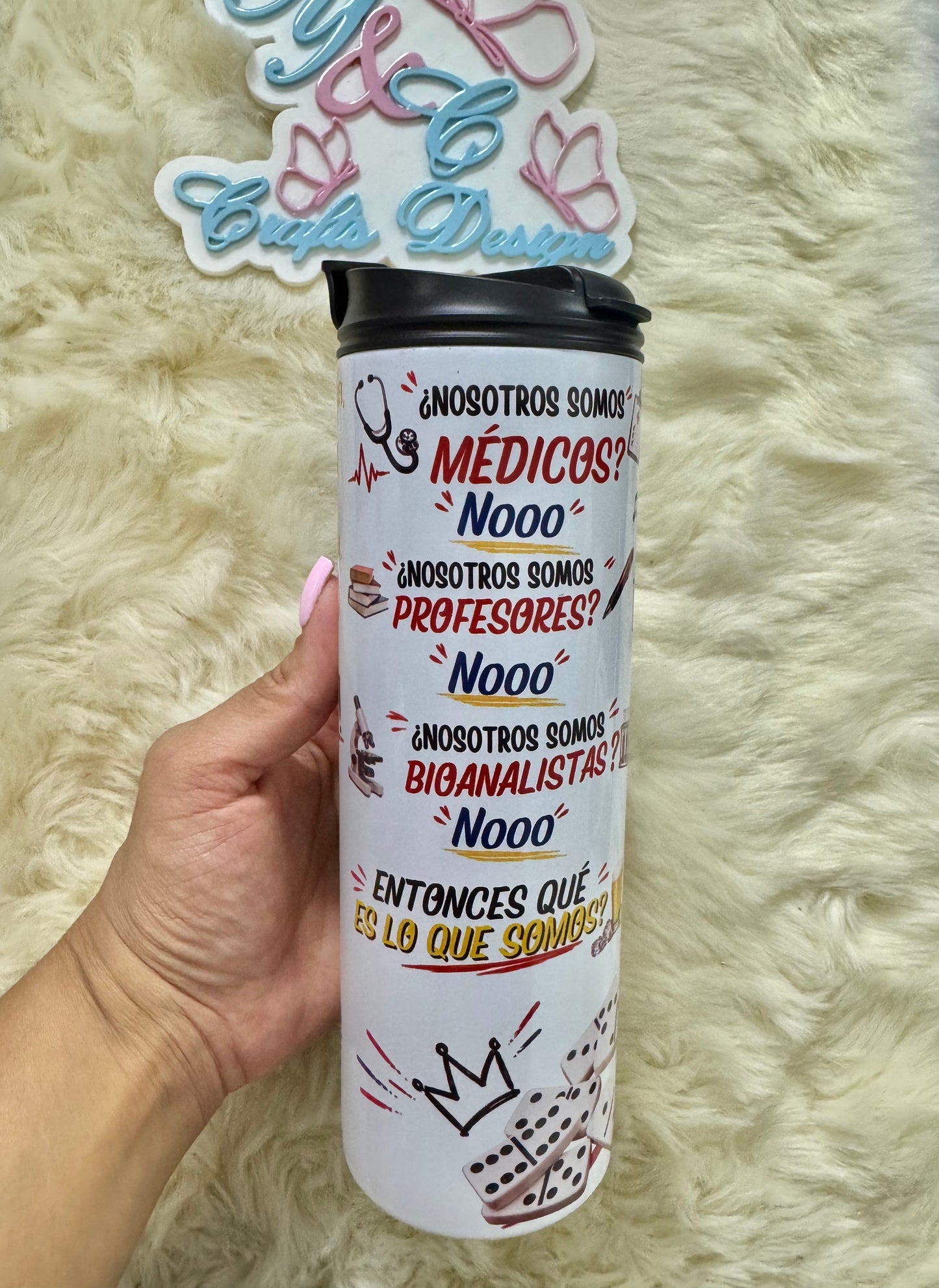 20 oz “Somos Bebedores” Tumbler | Dominican Summer Edition 🇩🇴🍻