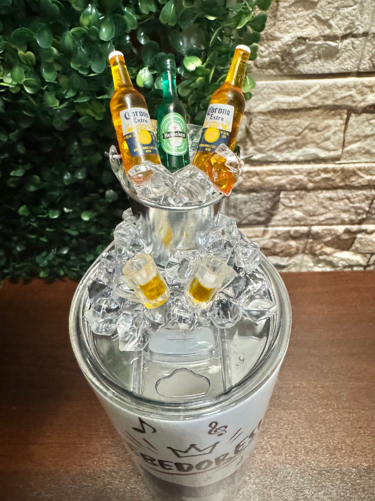 20 oz “Somos Bebedores” Premium Tumbler with Decorated Lid 🇩🇴🍻