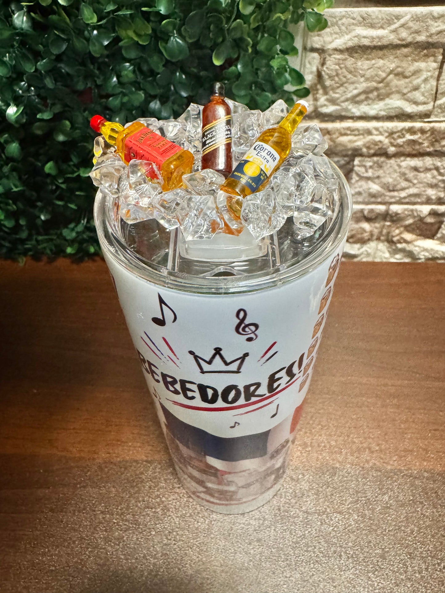 20 oz “Somos Bebedores” Premium Tumbler with Decorated Lid 🇩🇴🍻