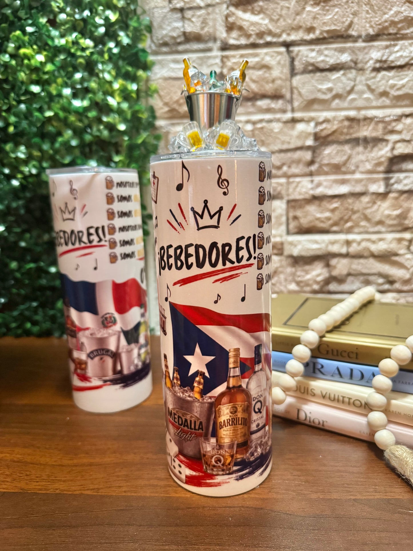20 oz Somos Bebedores Puerto Rico Tumbler | Premium Collection 🇵🇷🍻