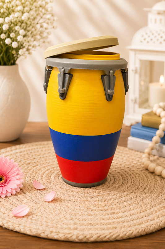 Colombia Conga Can Holder 12 oz | Colombian Beverage Can Holder 🇨🇴