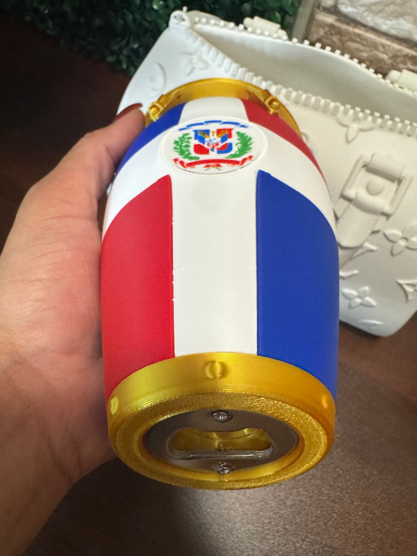 Conga Beer Bottle Holder | Dominican Republic, Puerto Rico & Cuba | 3D Printed
