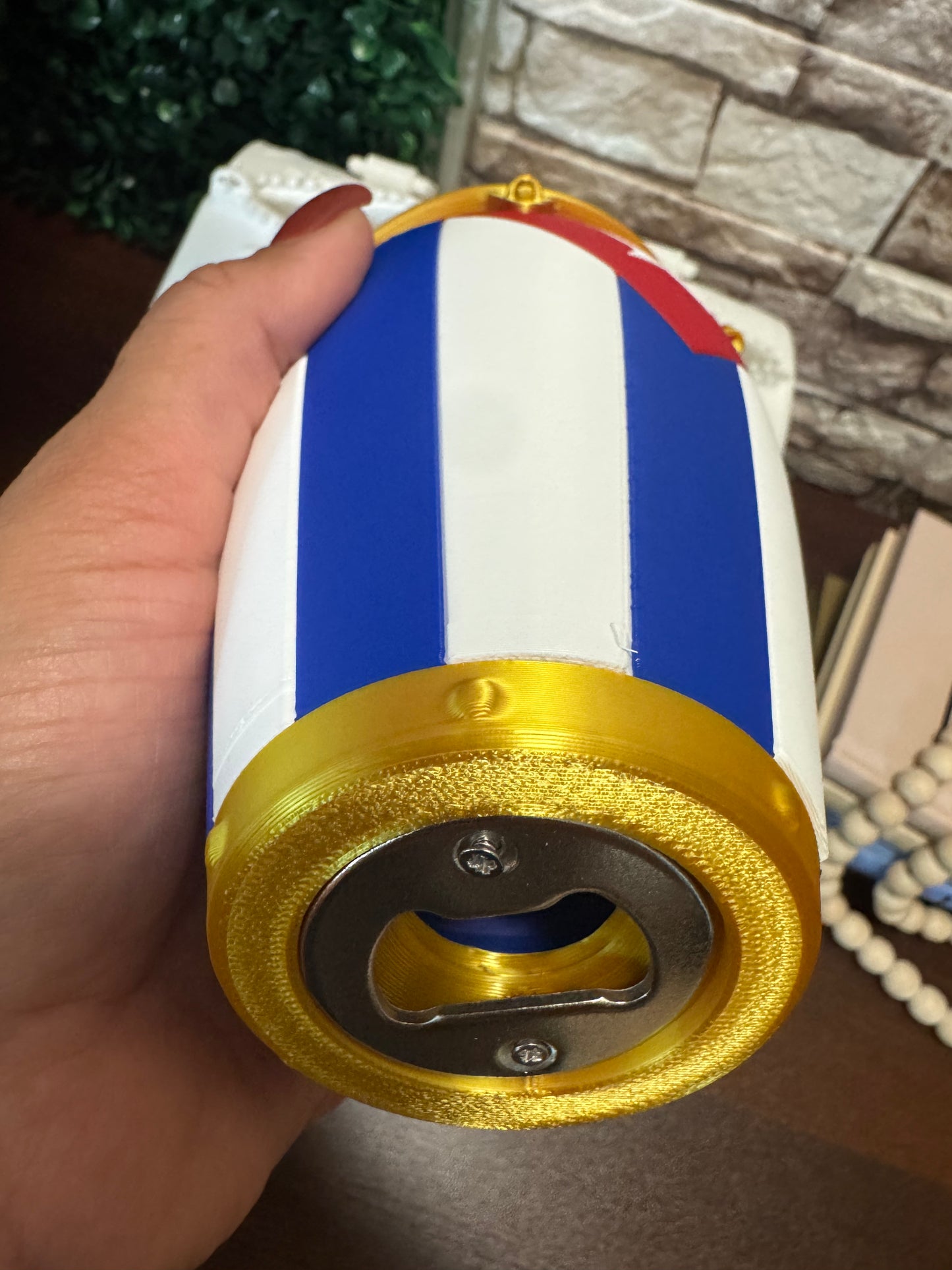 Conga Beer Bottle Holder | Dominican Republic, Puerto Rico & Cuba | 3D Printed