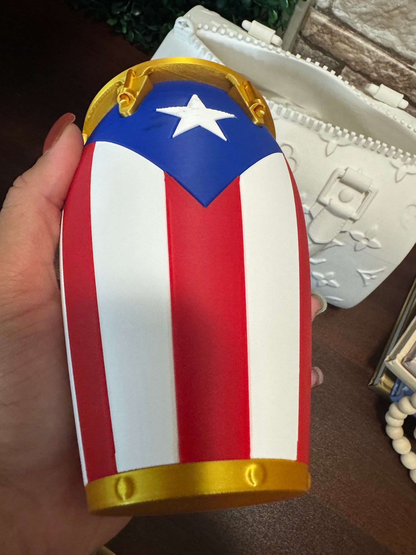 Conga Beer Bottle Holder | Dominican Republic, Puerto Rico & Cuba | 3D Printed