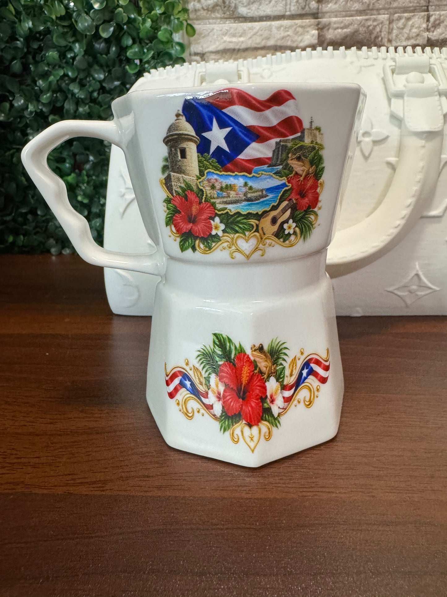 Taza Estilo Greca 12 oz – Special Edition | Dominican Republic, Puerto Rico & Cuba