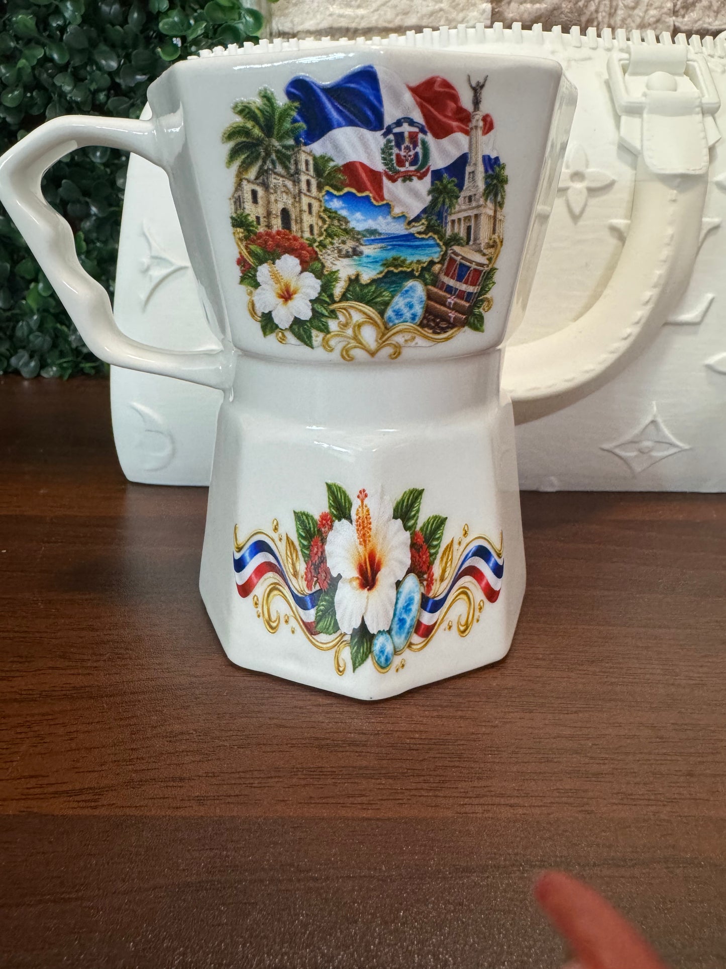 Taza Estilo Greca 12 oz – Special Edition | Dominican Republic, Puerto Rico & Cuba