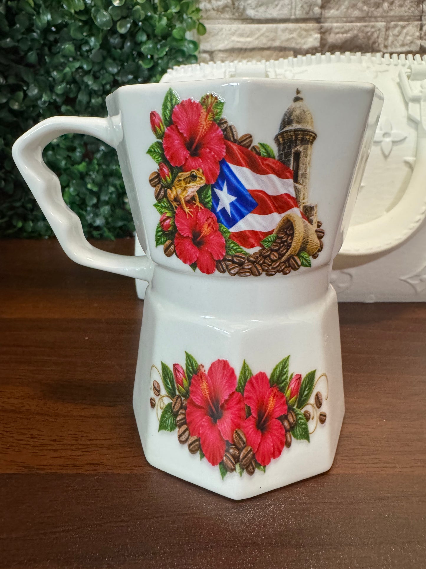 Taza Estilo Greca 12 oz – Special Edition | Dominican Republic, Puerto Rico & Cuba
