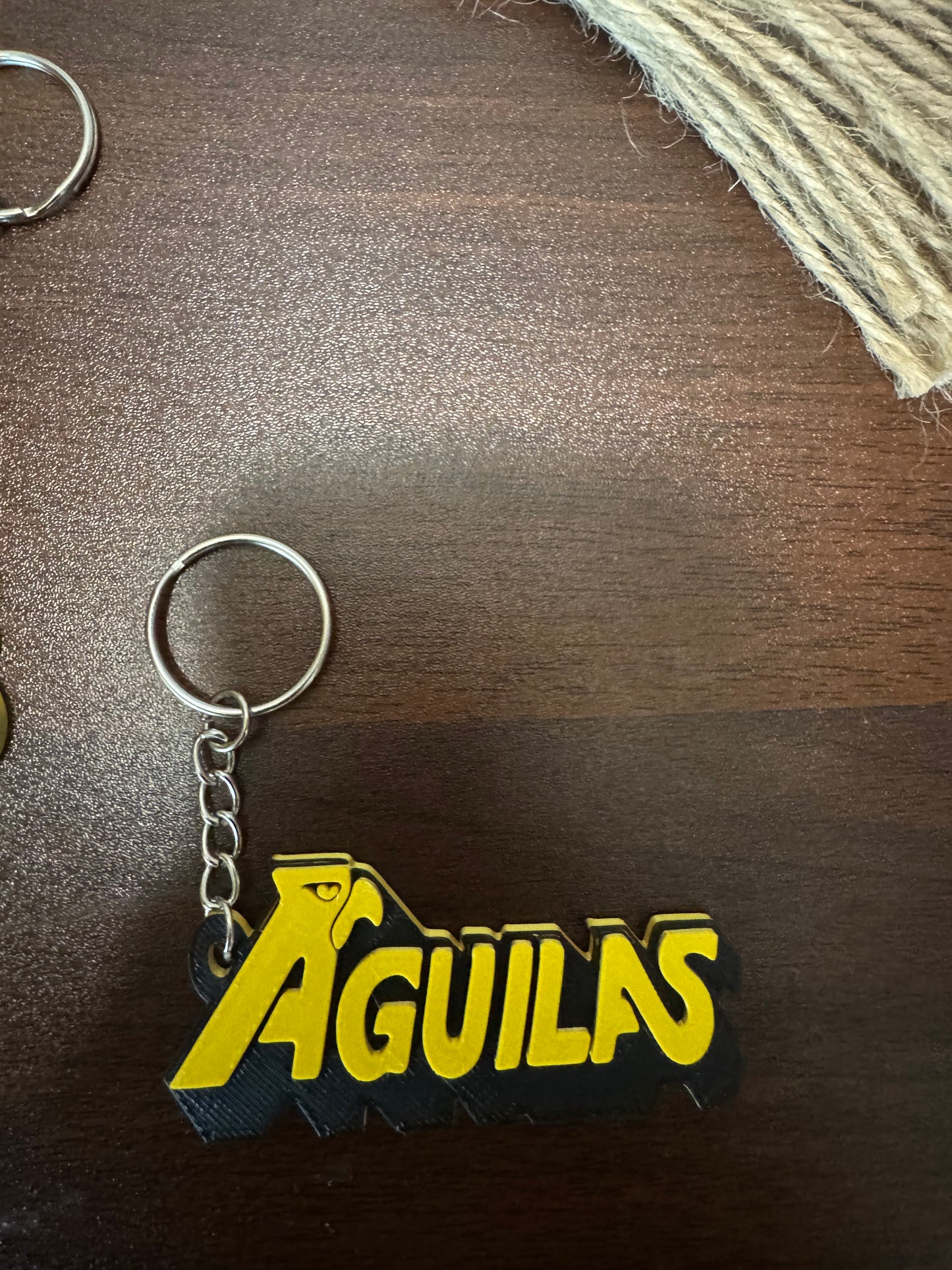 Dominican Baseball Keychain – Licey & Águilas Cibaeñas | 3D