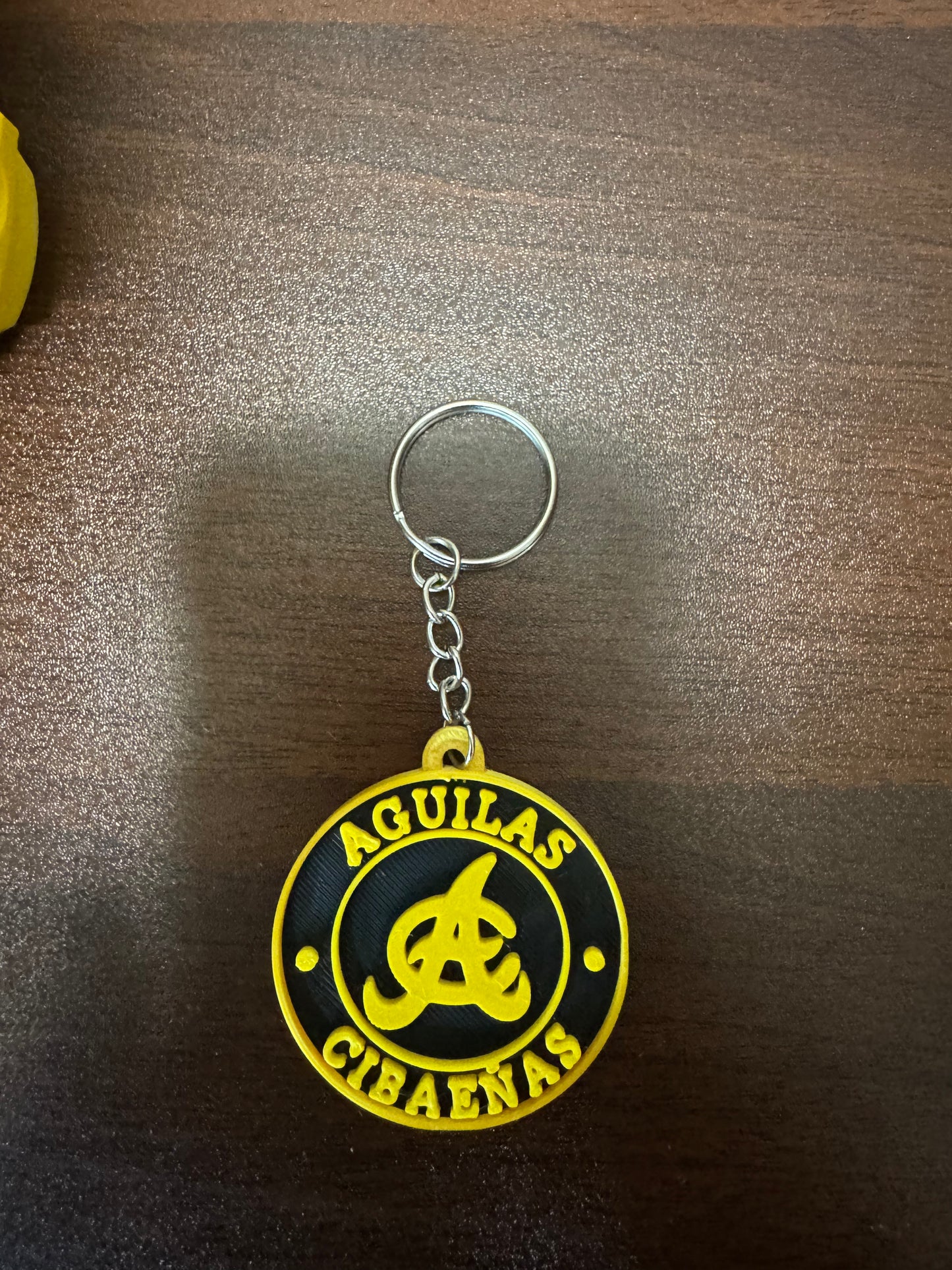 Dominican Baseball Keychain – Licey & Águilas Cibaeñas | 3D