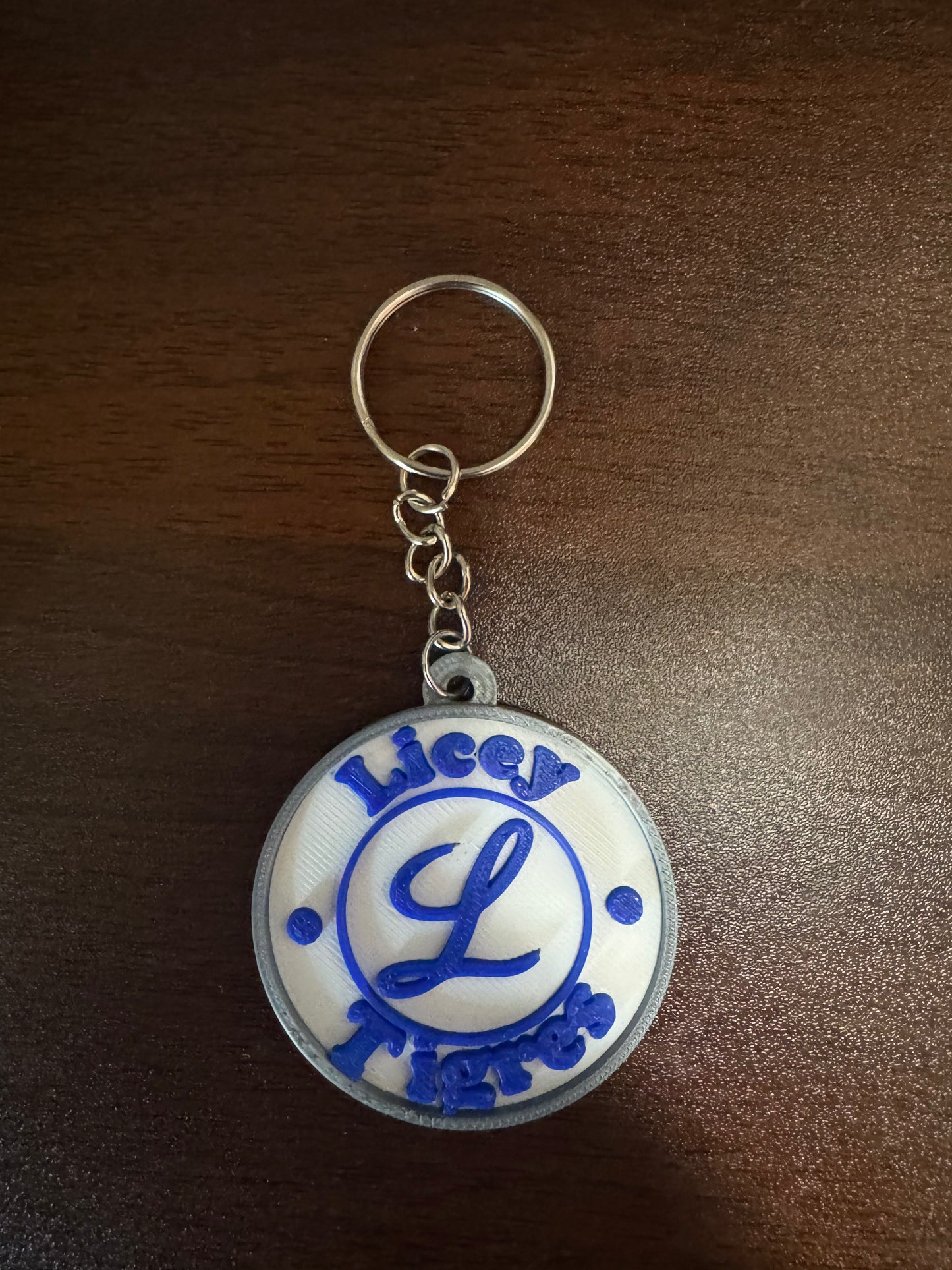 Dominican Baseball Keychain – Licey & Águilas Cibaeñas | 3D